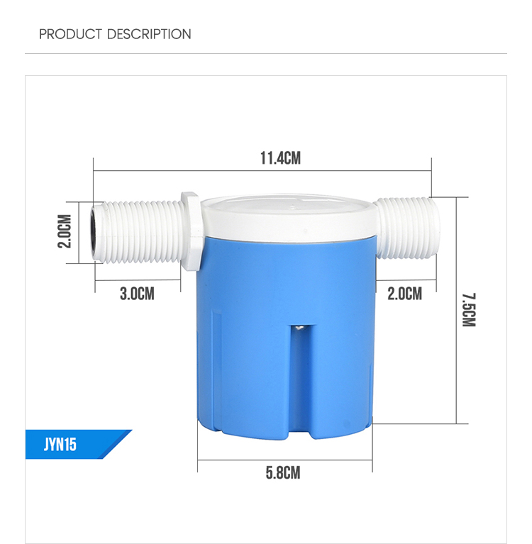 Juny Hydraulic Small Water Tank Float Valve