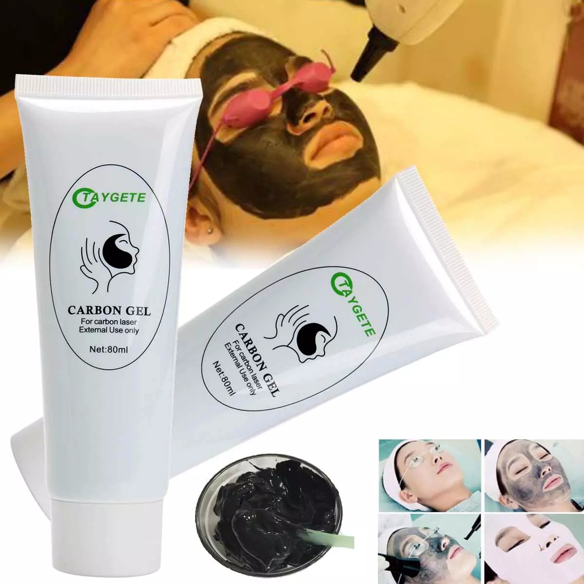 HOT Professional Laser Soft Carbon Laser Cream Peel Carbon Gel  80mm for Laser Machine Skin Cleansing Carbon from China supplier