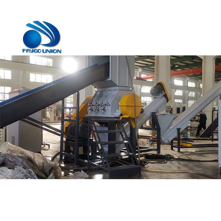 FAYGO UNION Pet Plastics Bottle Recycling and Reusing Recycled Fibre Machine from China supplier