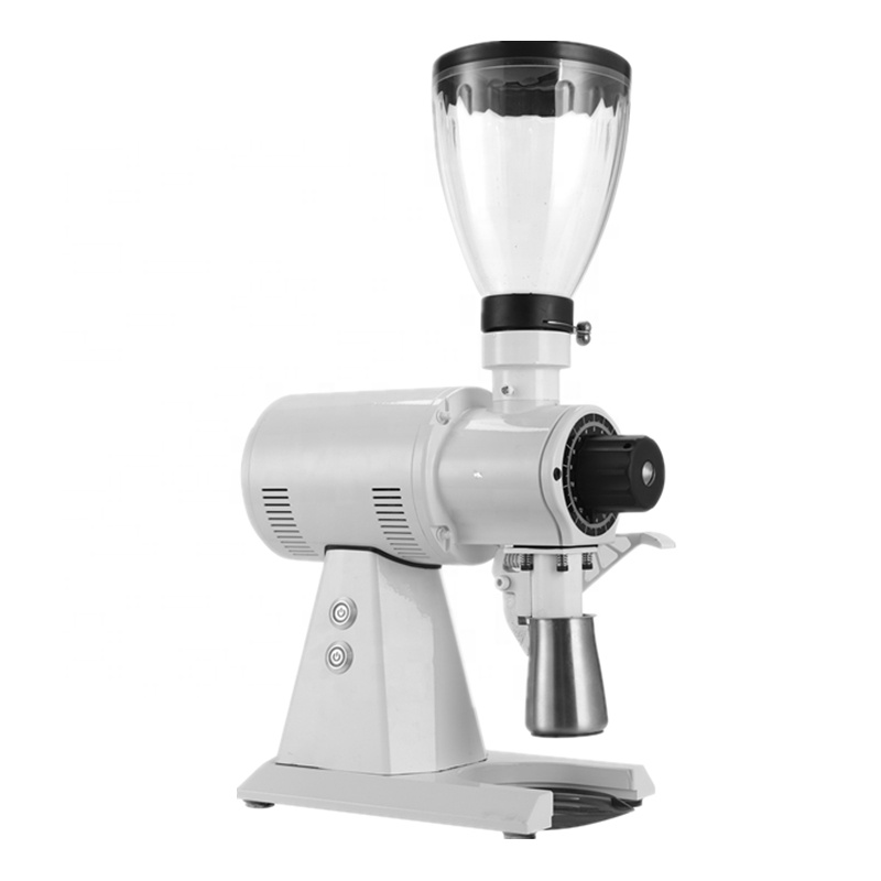 Electric Coffee Grinder Coffee Mill Machine Coffee Bean Grinder Machine Flat Burrs Grinding Machine  Black