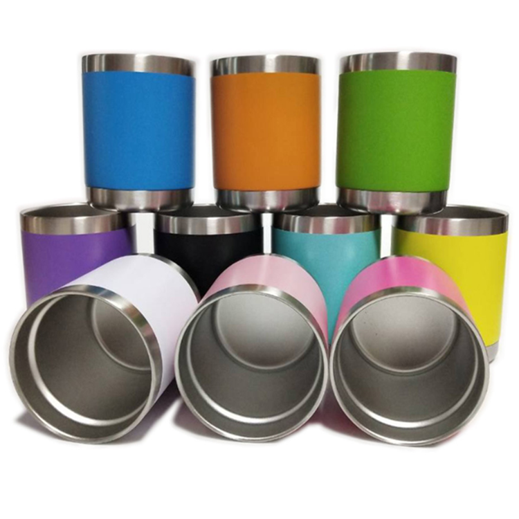 Custom Logo 10OZ Stainless Steel Car Travel Drinking Mug Thermal Coffee Tumbler Cup from China supplier