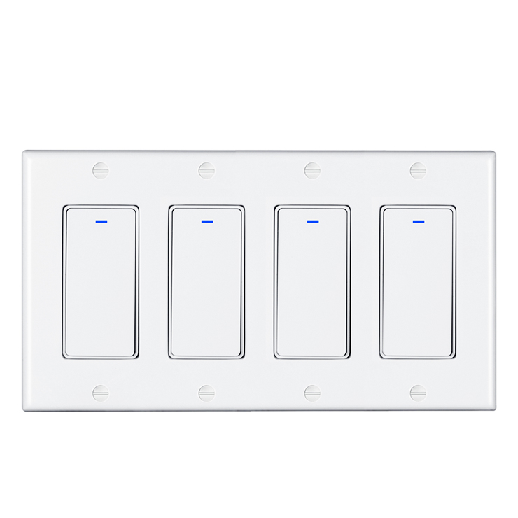 US Remote Control Interruptor Wifi Light Switch Interruptor Wifi Inteligente Light Switch Electric Smart Switch Google Home from China supplier