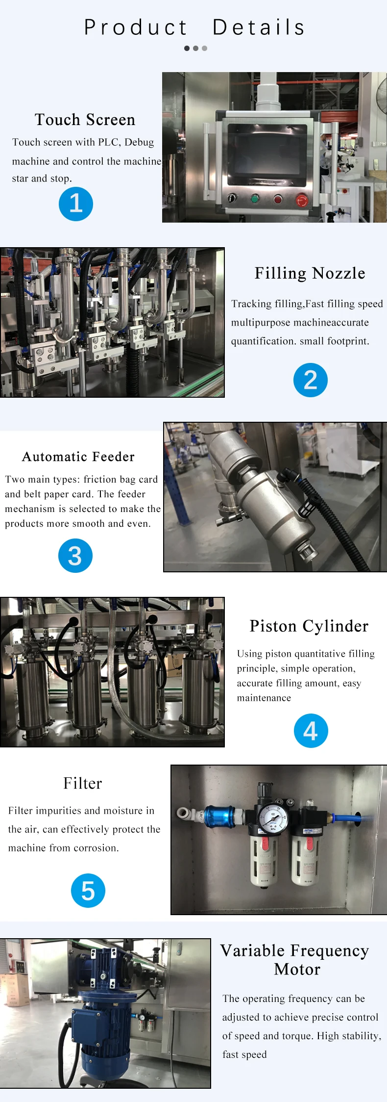 Servo Motor Automatic Double Heads Honey Jam Juice Ketchup Peanut Butter Paste Bottle Following Tracking Filling Machine from China supplier