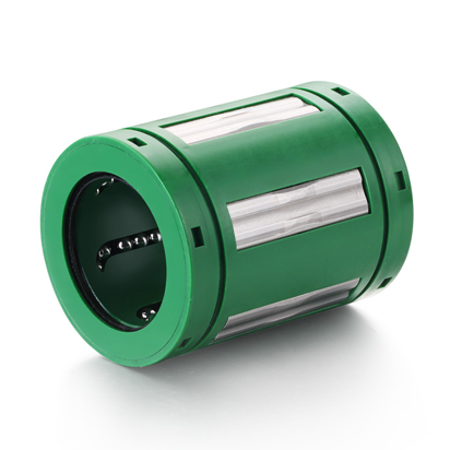 Industrial Bearing LM100UU Standard Type Linear Motion Ball Bearing Seals On Both Side High Precision,Rigidity Resin Retainer from China supplier