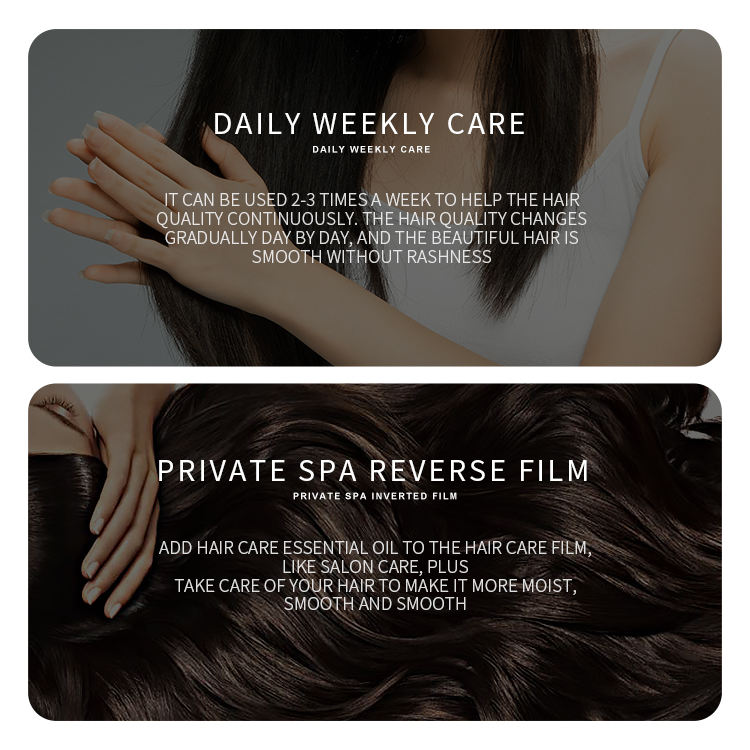 Private Label Collagen Moisturizing Hair Cream Hydrating Repairing Hair Mask Treatment Curly Free Evaporation Hair Film from China supplier