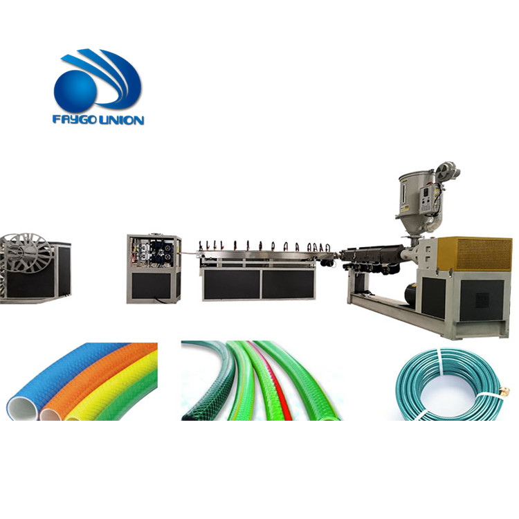 FAYGO UNION Plastic Extrusion Machinery Produce Window Door Profile Machine and Hose Pipe Extrusion Machine from China supplier