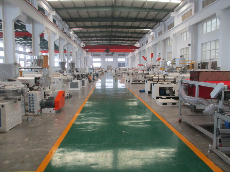 Plastic Single Screw Extruder Machine for Plastic Pipe Profile   Extruder from China supplier