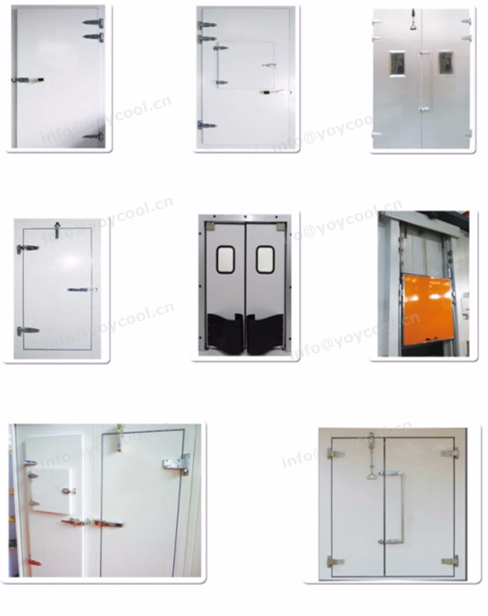 cold storage door types cold room sliding door accessories