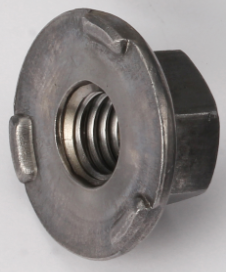 JIS B 1200-2007 High quality wholesale carbon steel Hex Weld Nuts with Flange