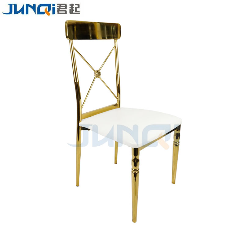 wedding chairs stainless steel velvet round back  luxury gold  hot sales cleanroom  rocking