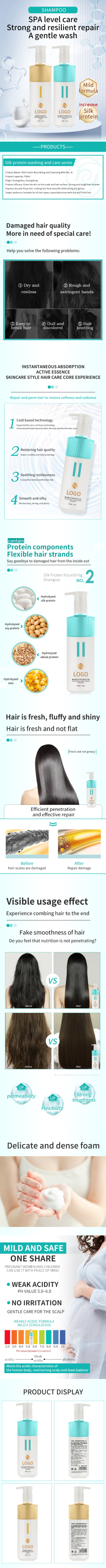 Private Label Salon Keratin Cream Hair Straightening Damage Repaired Hair Loss Prevention Protein Keratin Shampoo Conditioner from China supplier