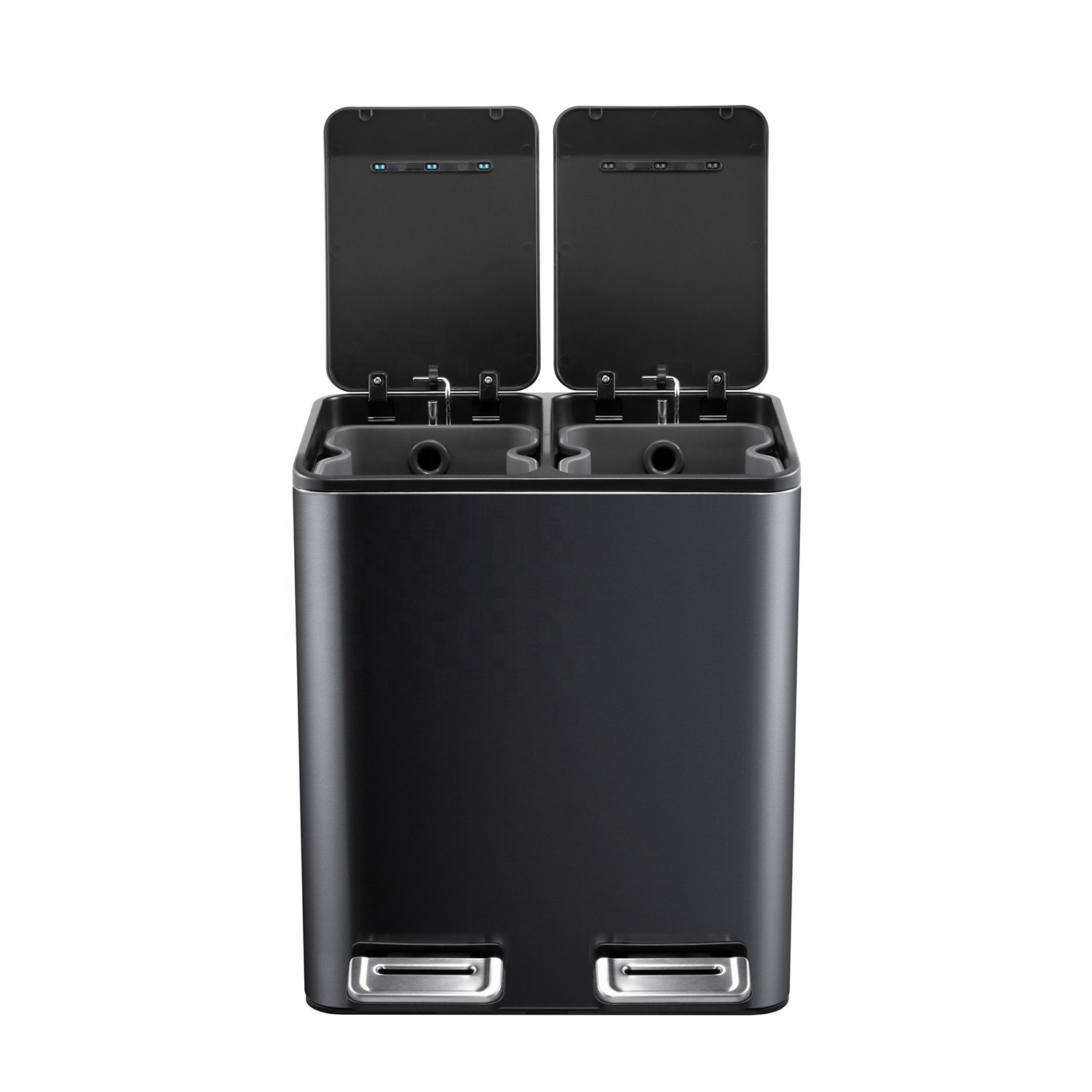 Customized Size 2 In 1 2 Part Waste Bin