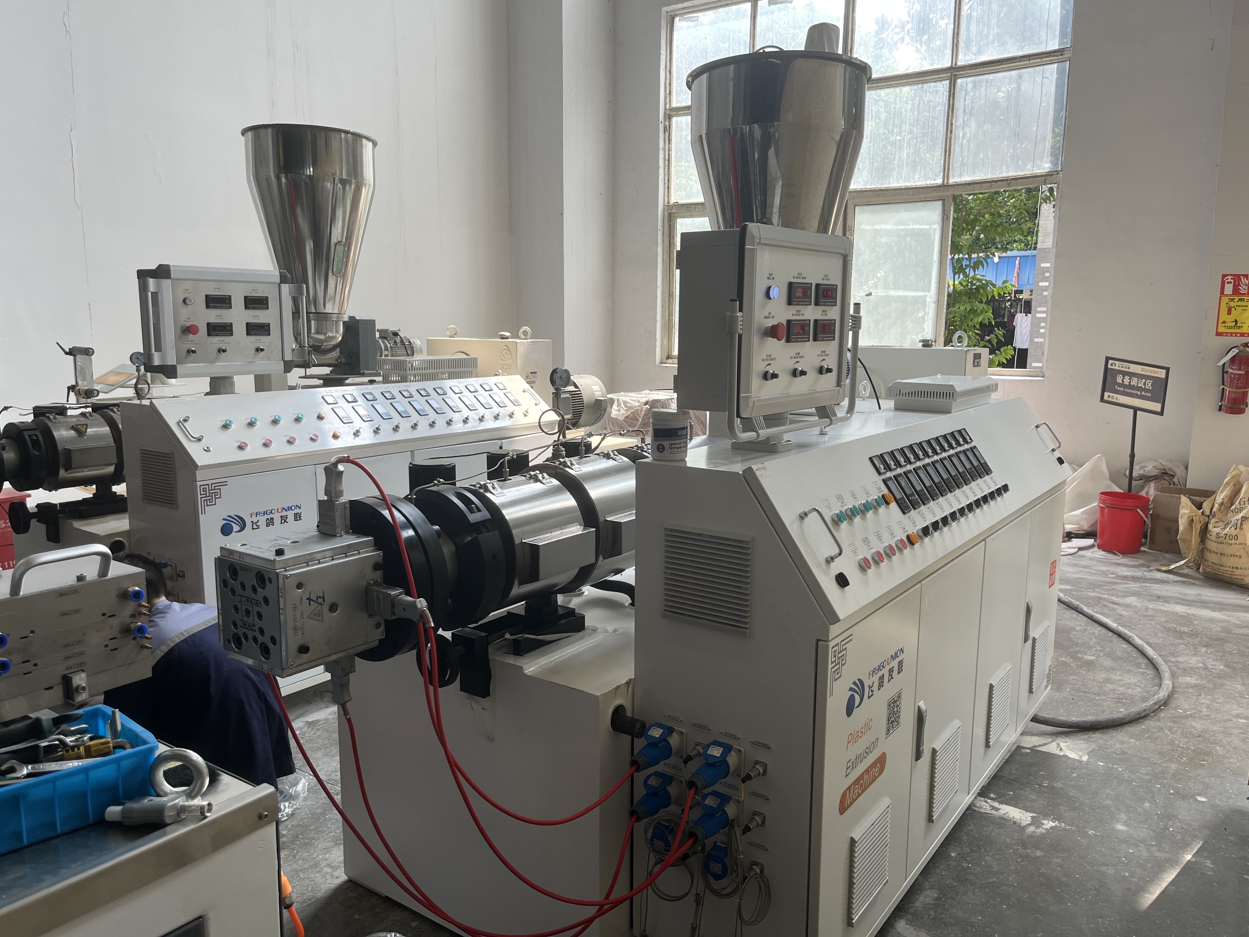 FAYGO UNION Plastic ABS PE PP Tube Rolling Cores for Film Tape and Paper Core Packaging Cutting Machine from China supplier