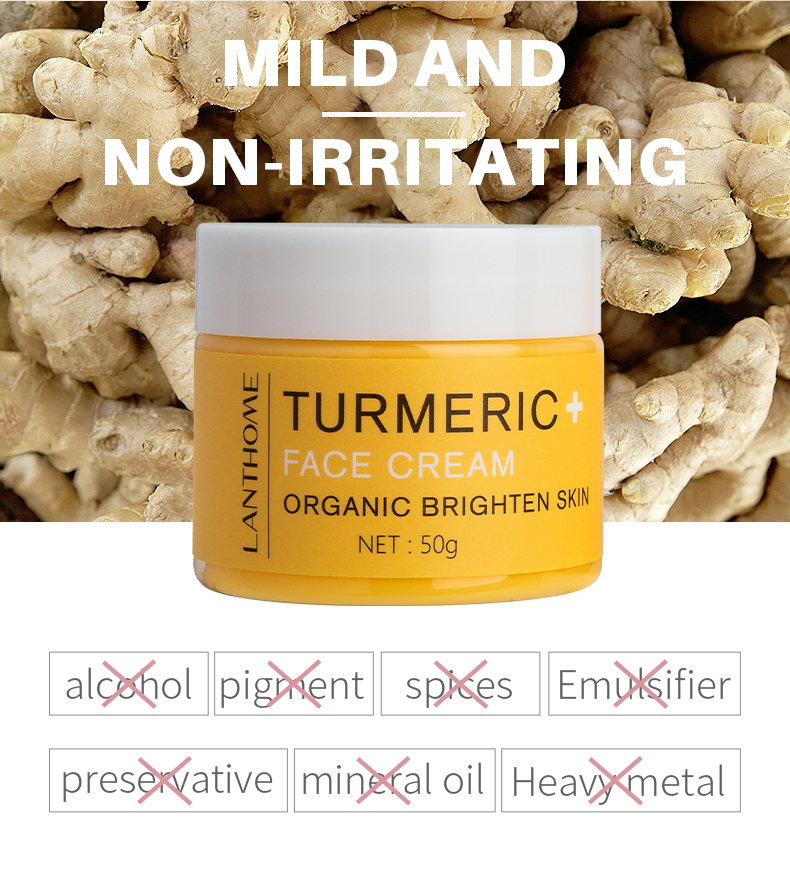 Retinol Facial Moisturizer Cream Cosmetics Aging Whitening Brightening Dark Spot Remover Cream Turmeric Face Cream from China supplier