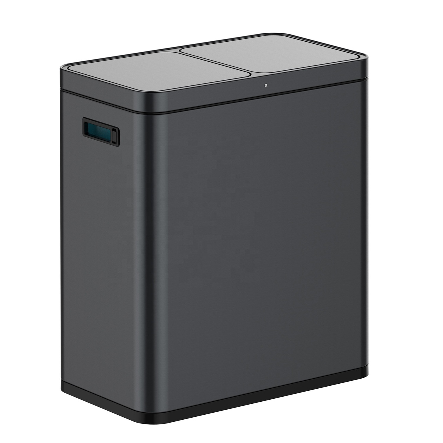 2 Part Rubbish Bin Waste And Recycle Bin Trash Can Dual Compartment