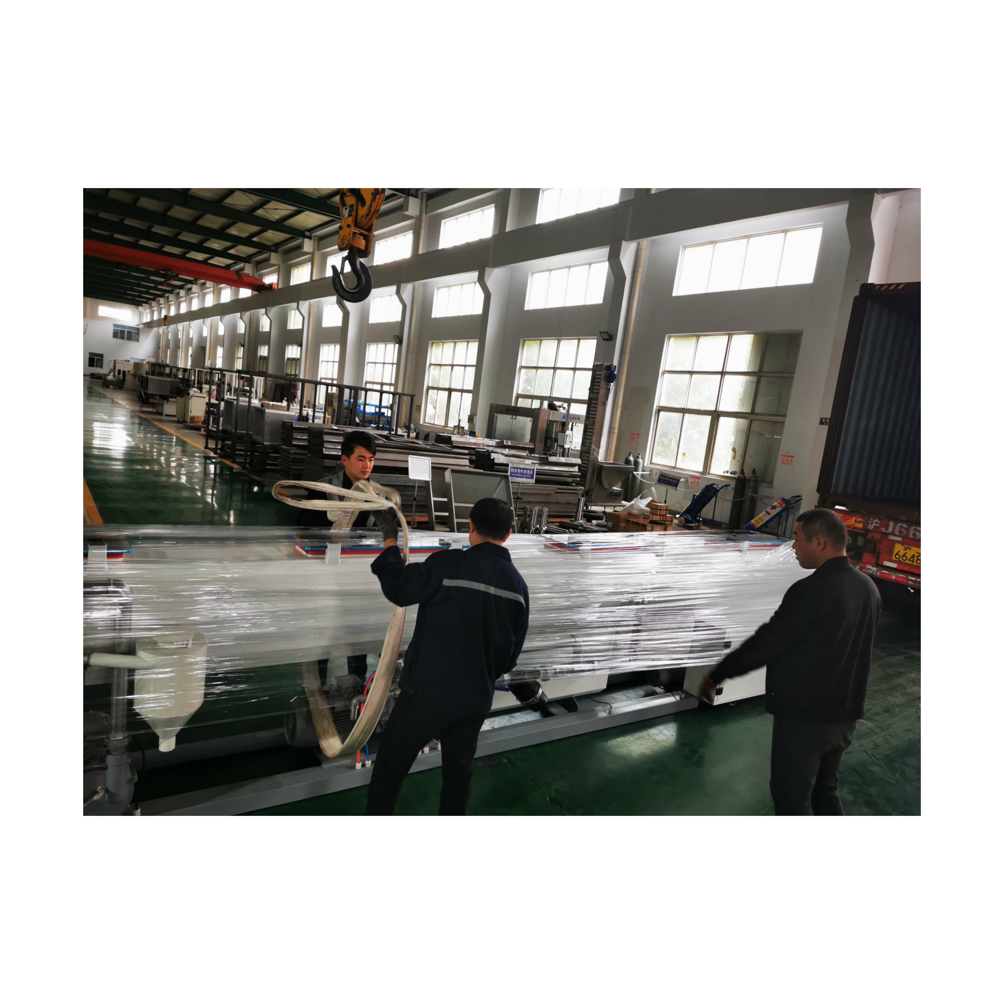 High Capacity Plastic PVC PET PP PE Sheet Extrusion Line from China supplier