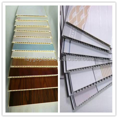 Plastic Pvc Profile Stretch Ceiling Profile Production Line with Twin Screw Extruder from China supplier