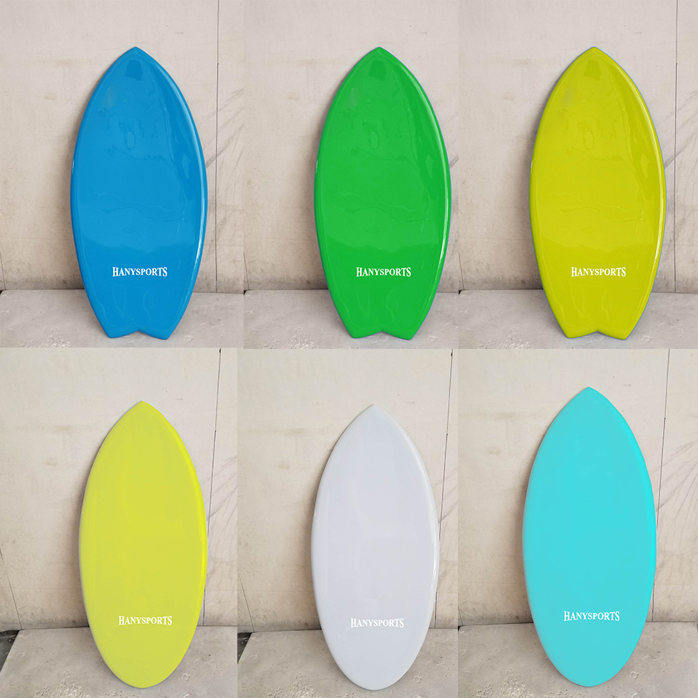 Epoxy beach skim board 52 inch skimboard for adults