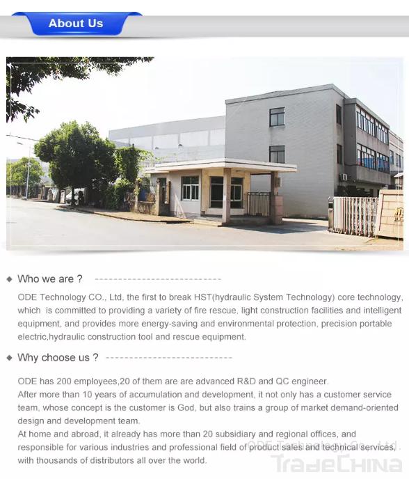 ODE Tools Portable Hydraulic Shear Rescue Tool Automatic Spreading Rebar Cutter BE-BC-300 Handheld Tools Belton from China supplier