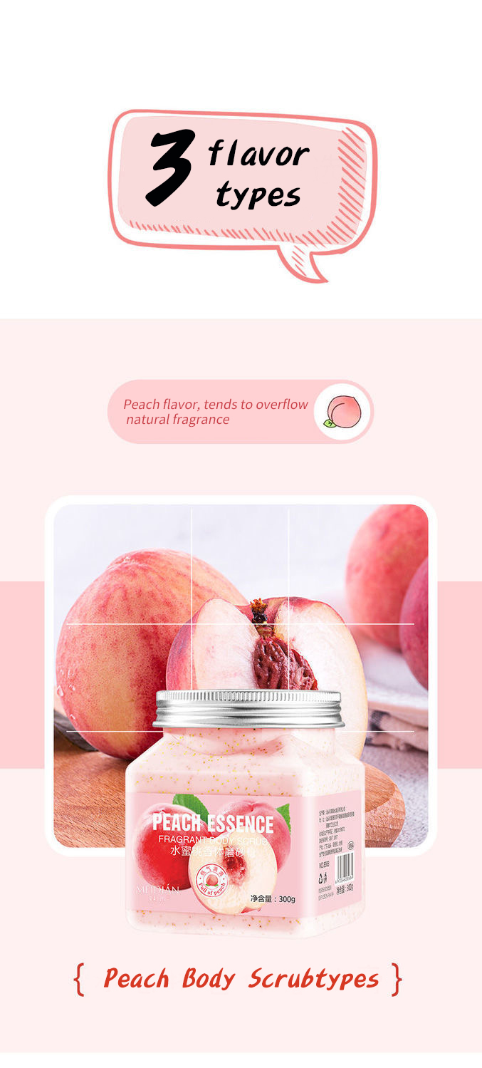 Natural Organic Exfoliantes Face Scrubs Deep Cleansing Whitening Fruit Sugar Body Scrub from China supplier