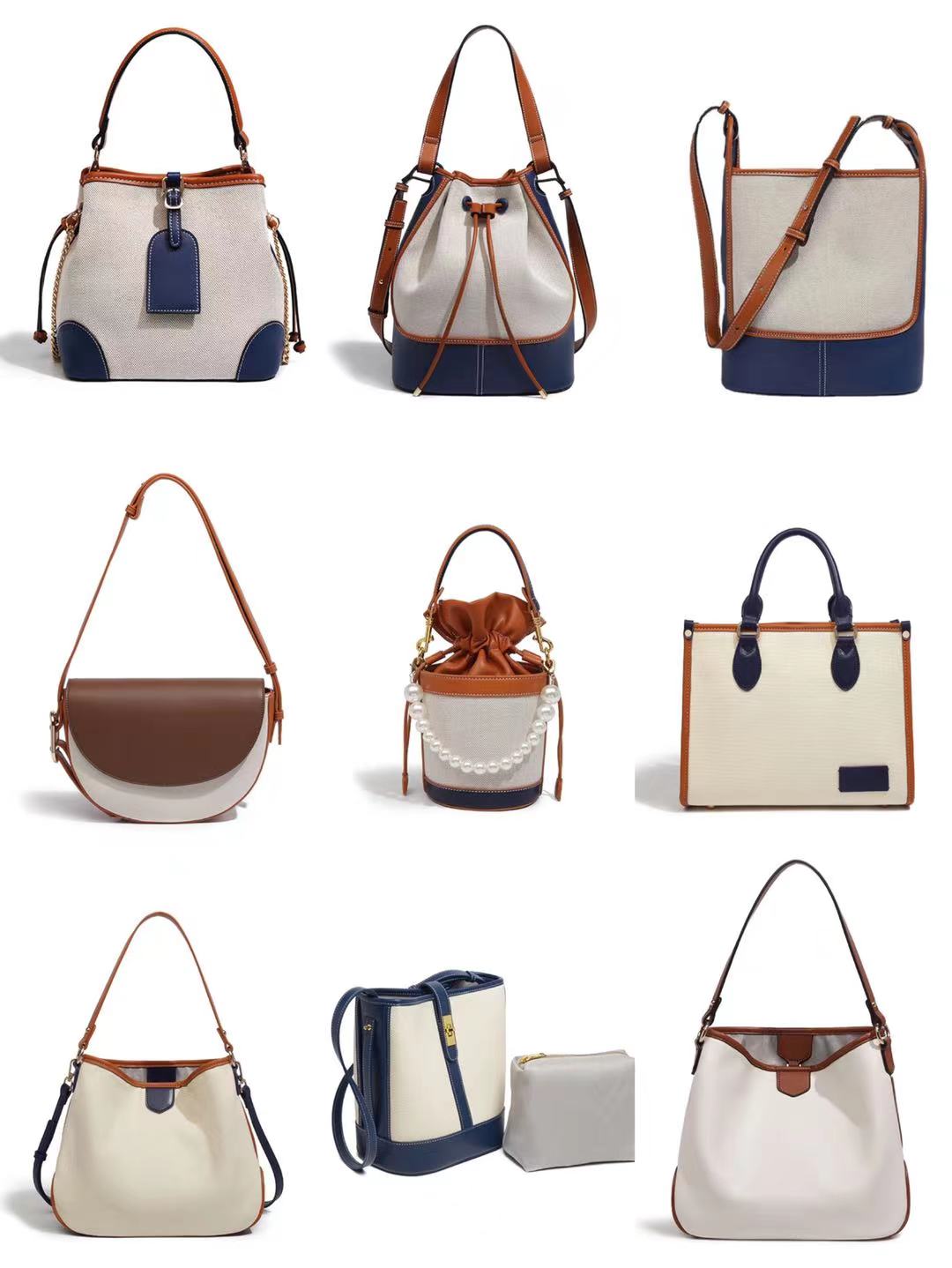 2 in 1 lady handbag /bucket bag/tote bag from China supplier