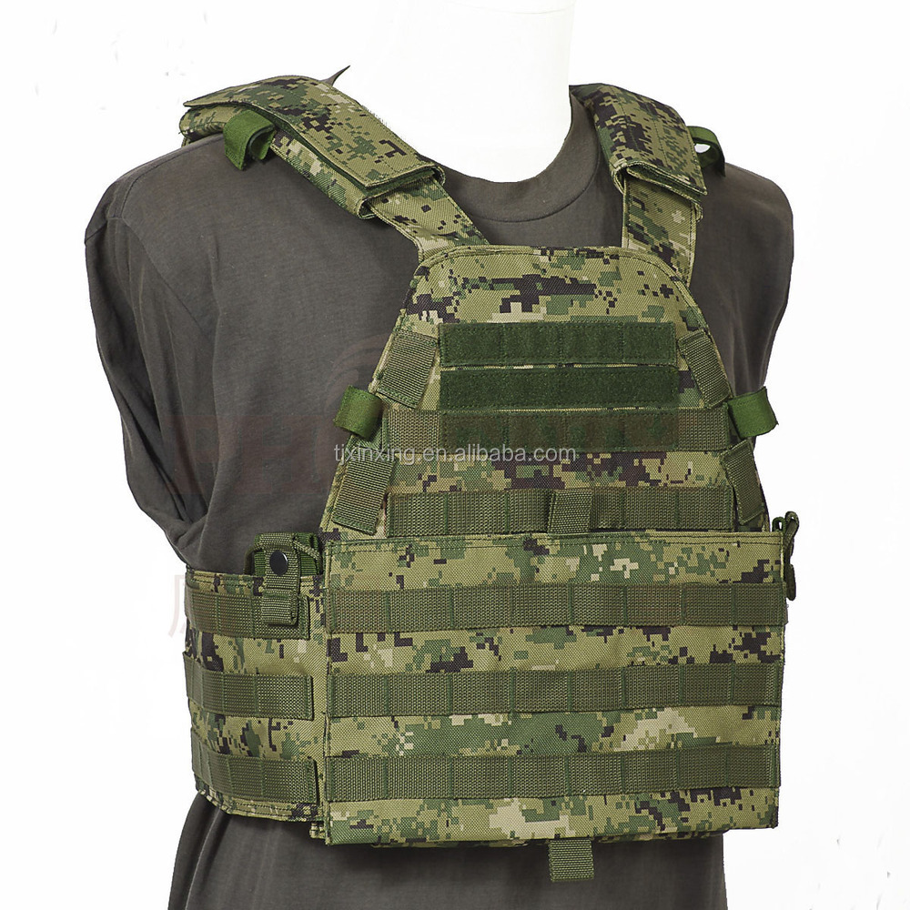 Military molle system full carbon fiber body armor for sale