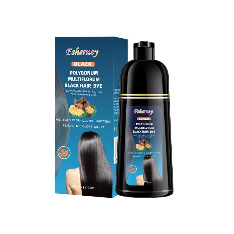 OEM & ODM Long-Lasting Private Label Black Hair Shampoo Natural Ingredients Cream Form Permanent Hair Dye from China supplier