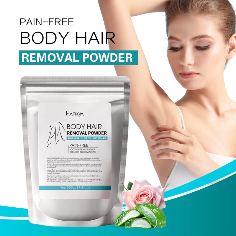 OEM Unisex Hair Removal Cream Gentle and Smooth Body Hand Foot Powder Non-Irritating Hair Removal for Men from China supplier