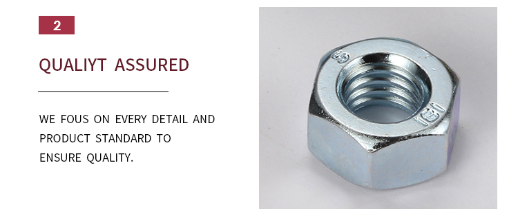 DIN971 Professional Manufacture Cheap Zinc Plated Hex Nut