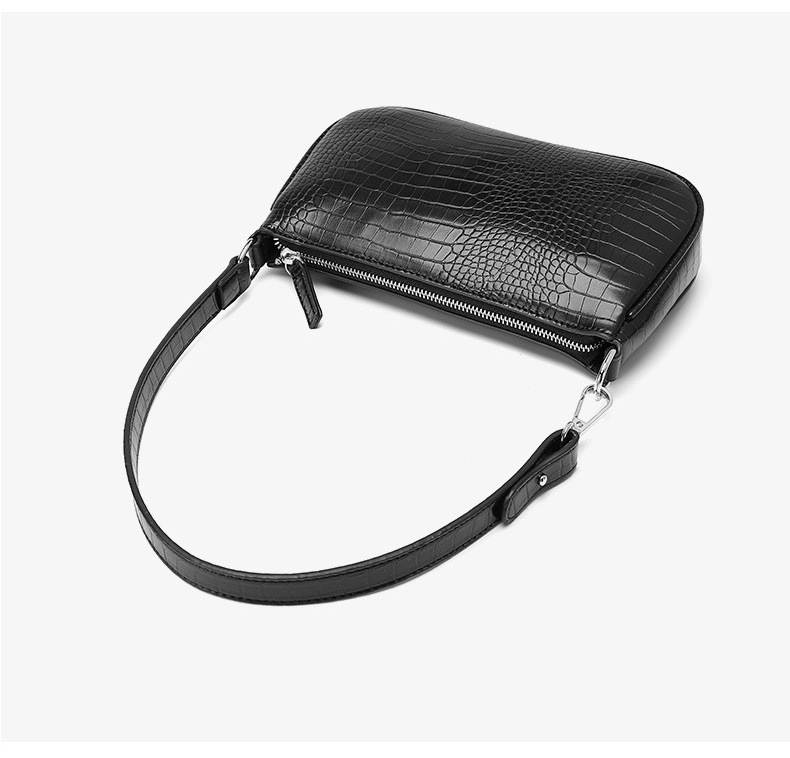 2022 New Style Crocodile pattern  Under-arm Bag For Ladies Wholesale Custom Popular For Girls from China supplier