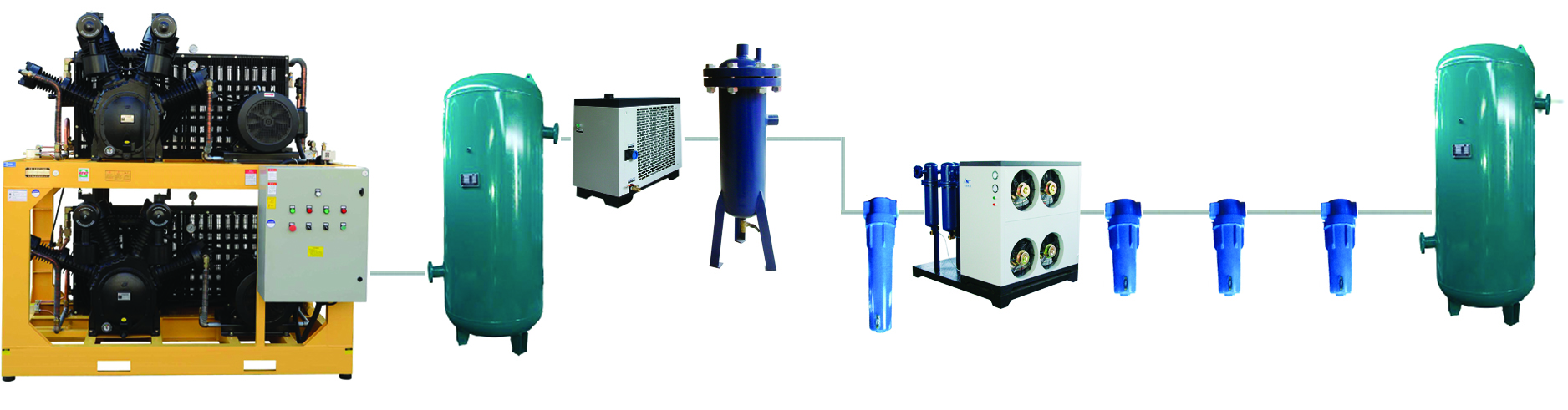 Heavy Duty Large Variable Frequency Industrial Air Compressor Machine Prices for Sale from China supplier