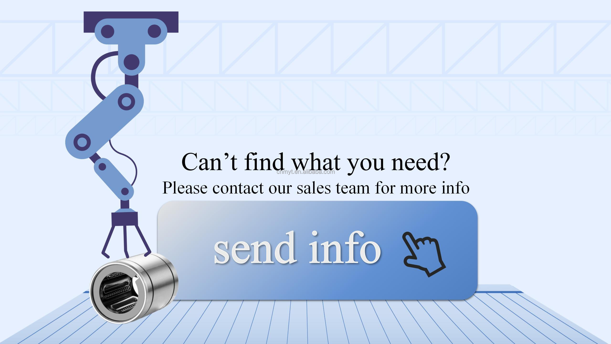 MYT High-Preciosin High Temperature Resistance LMK5/20/30GA Steel Retainer/Cage Linear Ball Bearing Bushing for 3D Printer Price from China supplier