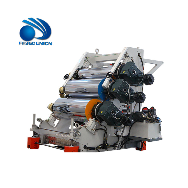 FAYGO UNION Disposable Plastic Packing Roll Film Making Extrusion Machine Line from China supplier