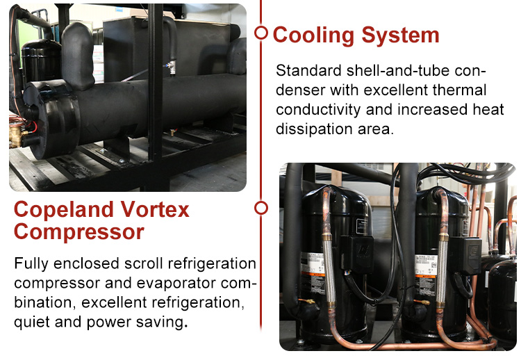 FAYGO UNION Cooling System Fridge 90 Litres Industrial Chiller Ammonia Absorption Water Cooled from China supplier
