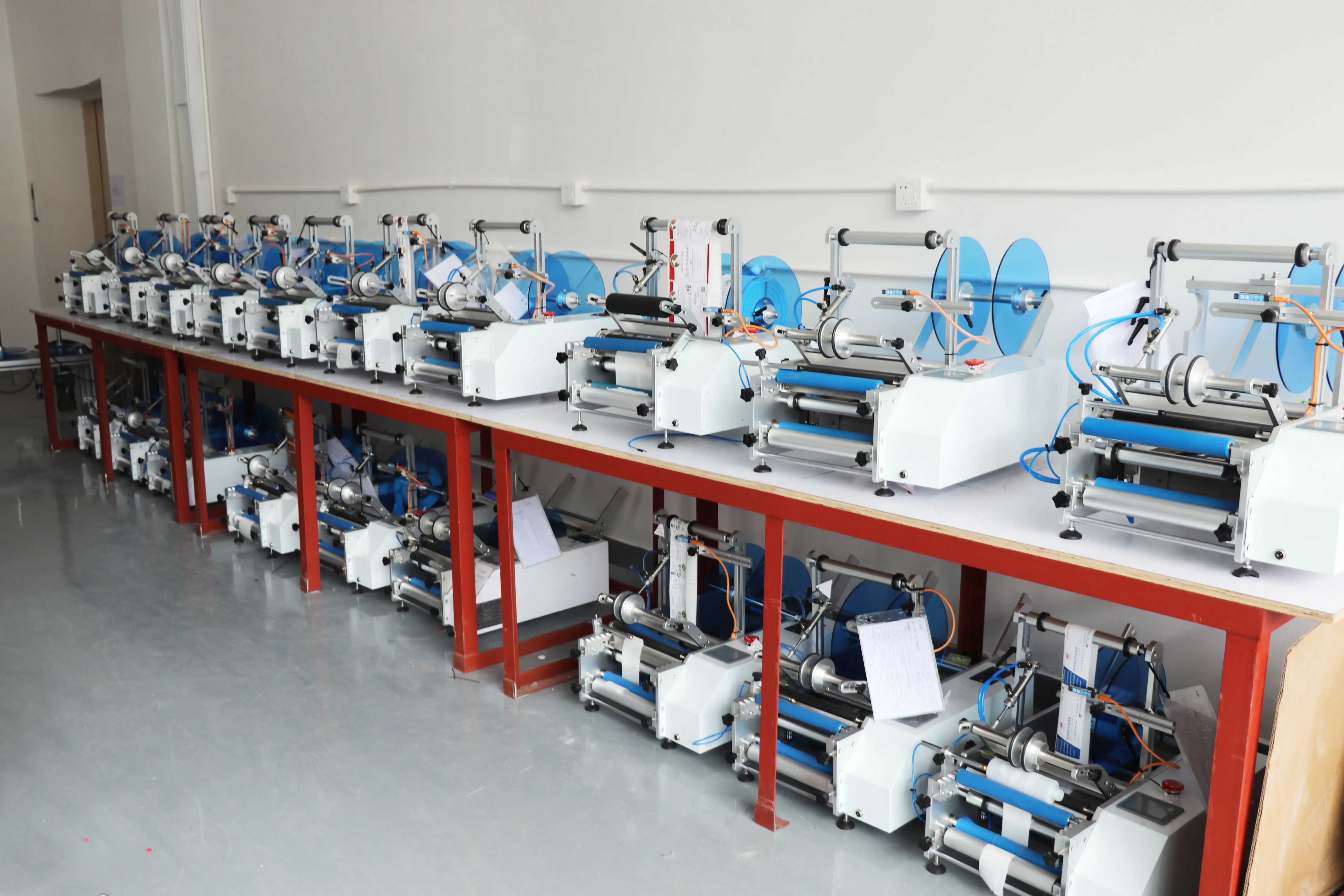 semi-automatic label stripping machine wrap around labels for bottles machinery labeler machinery manufacturers from China supplier