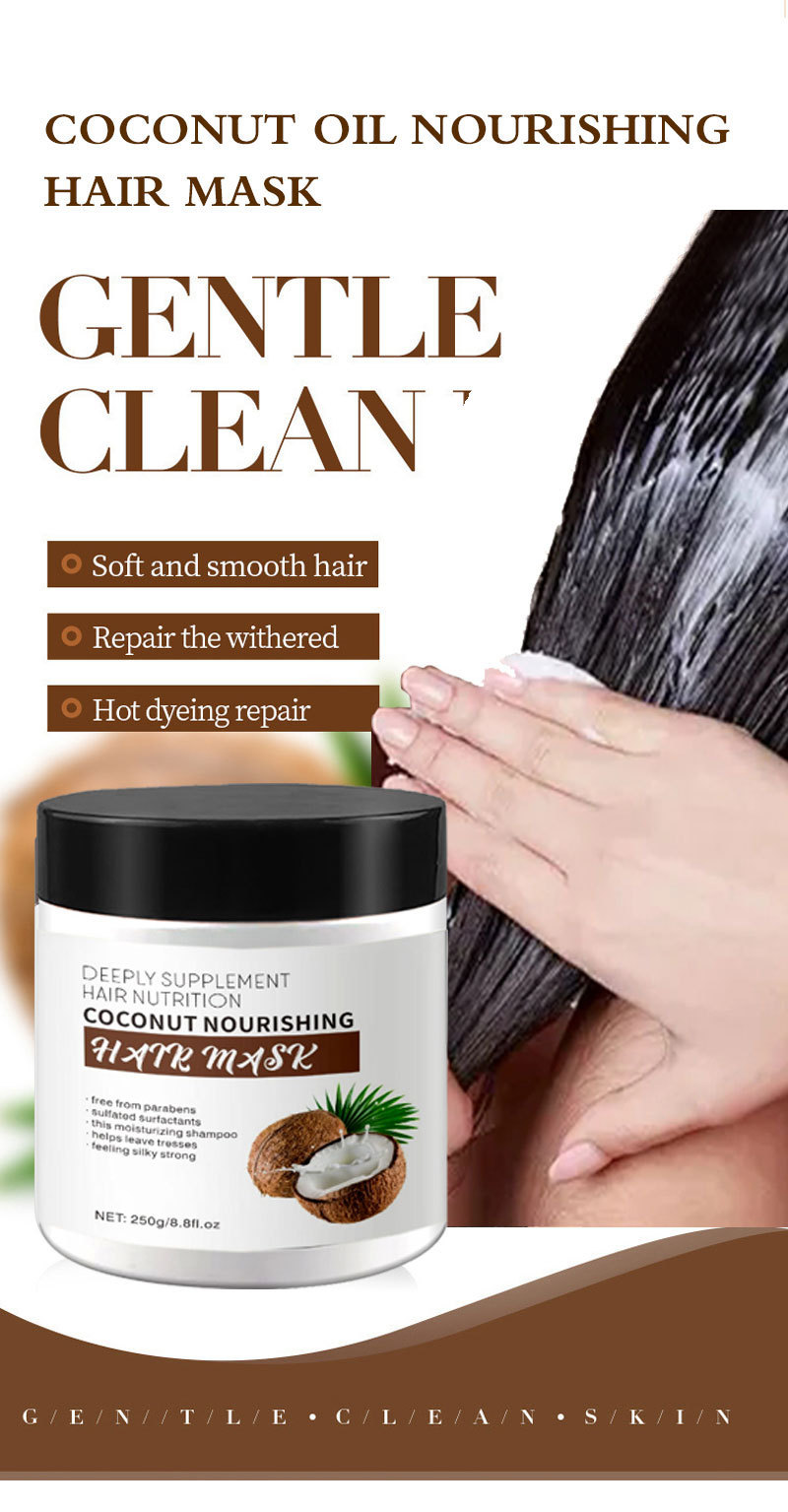 Private Label Coconut Oil Shampoo Conditioner Set Moisturizing Anti-Dandruff Organic Anti Hair Loss Beauty Women Products from China supplier