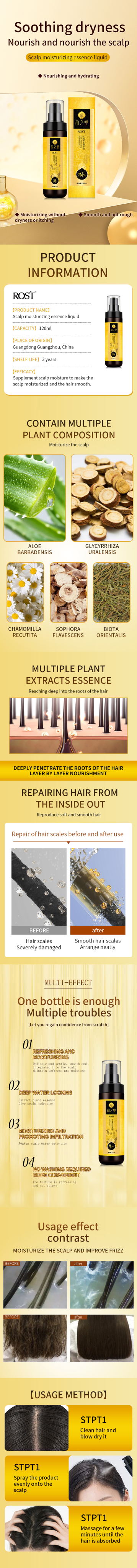 Private Logo Scalp Hydrating Essence Liquid Moisturizing Repairing Nourishing Hair Loss Serum Anti-Dandruff Smoothing Product from China supplier