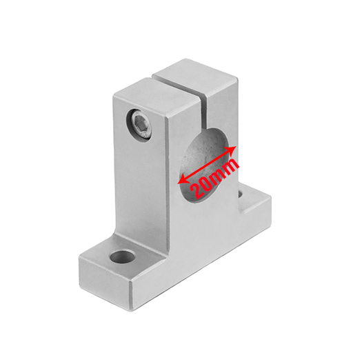 SK8 Linear Bearing Aluminum Linear Rail Shaft Guide Support CNC/ Bearing Step /woodworking tool /3D printer from China supplier