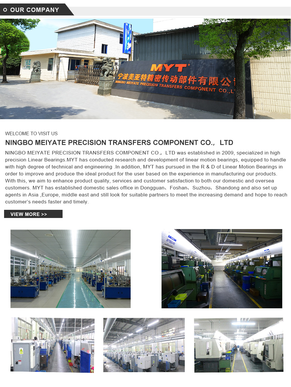 MYT Customized Aluminum Linear Motion Guide Rail Linear Rail Support Unit SBR16UU SBR25UU from China supplier