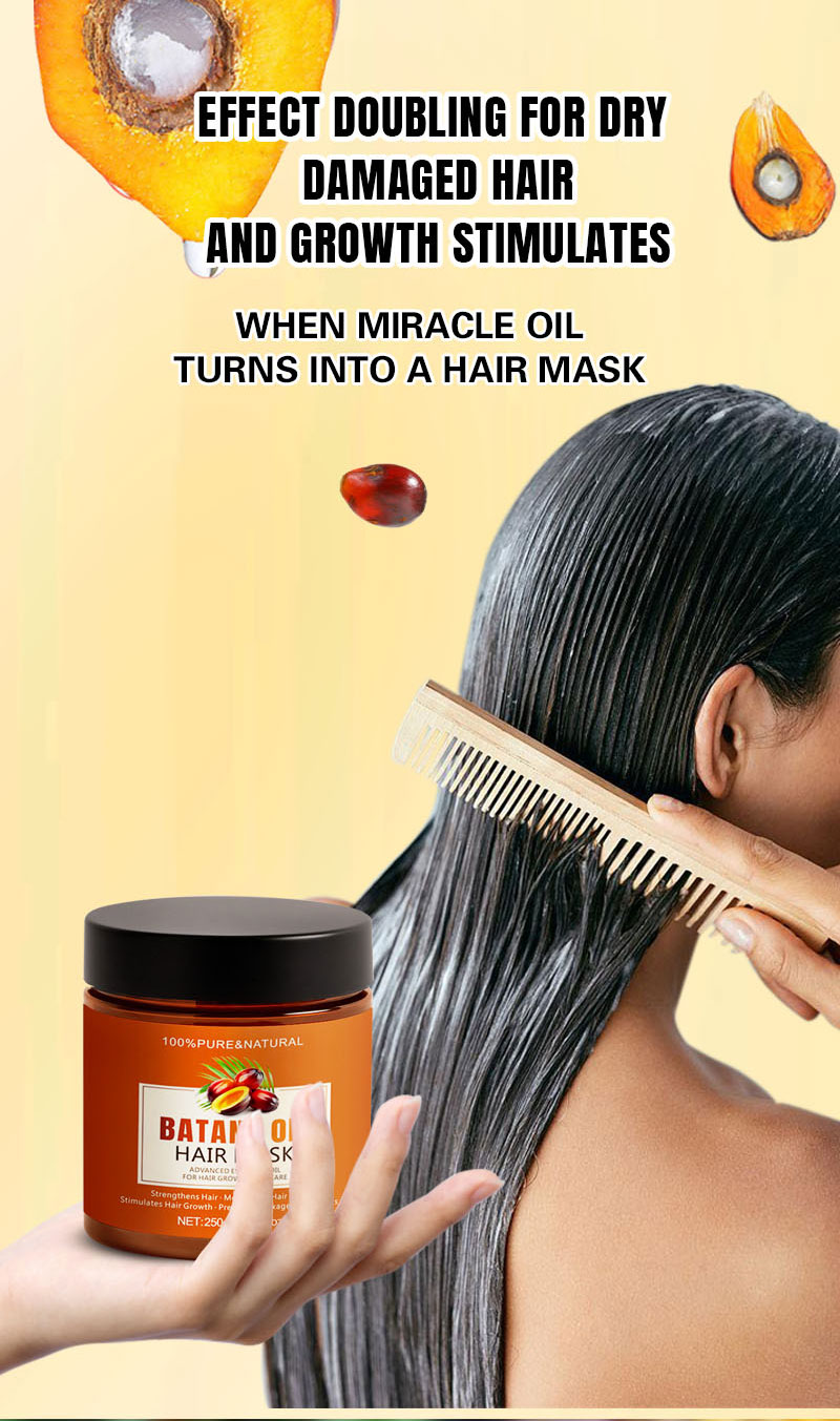 Private Logo Batana Oil Hair Growth Serum Shampoo Hair Mask Set for Thicker Fuller Healthier Hair Loss Products from China supplier