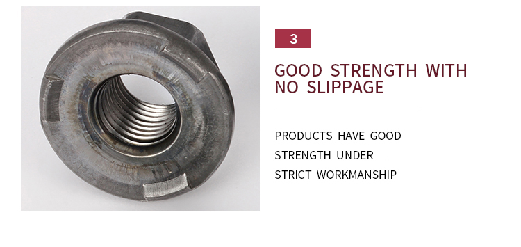 JIS B 1200-2007 High quality wholesale carbon steel Hex Weld Nuts with Flange