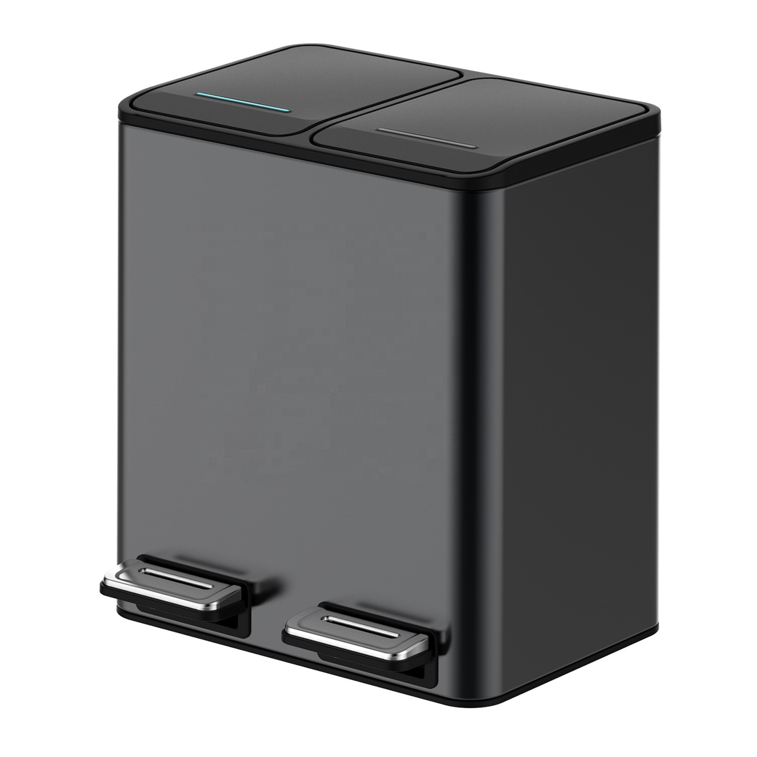 Customized Size 2 In 1 2 Part Waste Bin