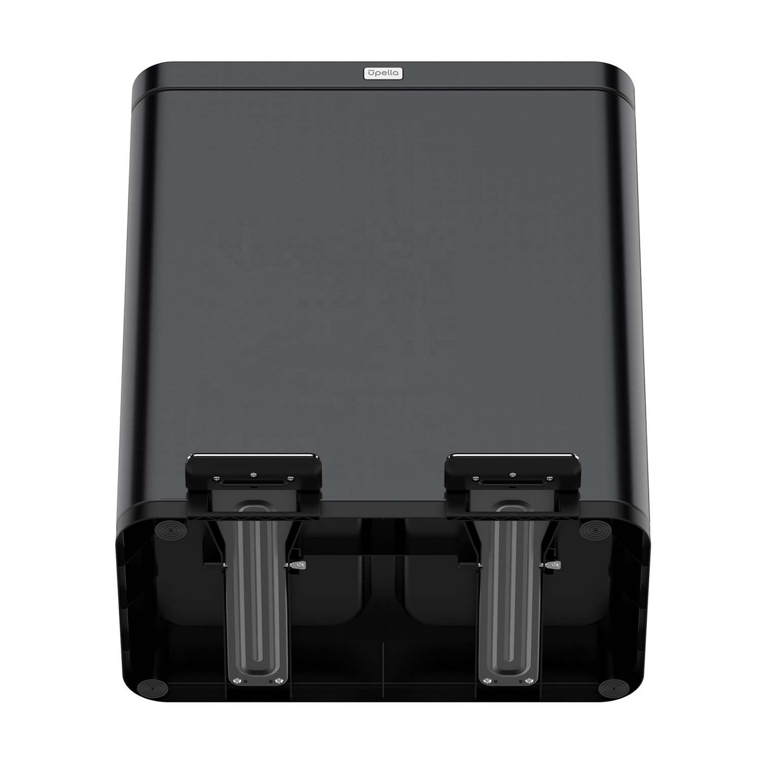 2 Part Rubbish Bin Waste And Recycle Bin Trash Can Dual Compartment