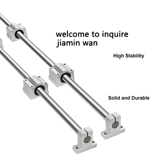 Vertical Horizontal 200 300mm Optical Shaft Linear Guideway SC8UU Linear Ball Bearing Linear Rail Shaft Support SK8 for CNC 3D from China supplier