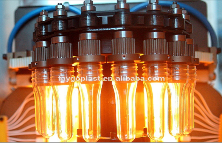 FAYGO 6 Cavity Plastic Bottle Preform Blowing Machine for Water, Milk, Juice,drink with Factory Price from China supplier