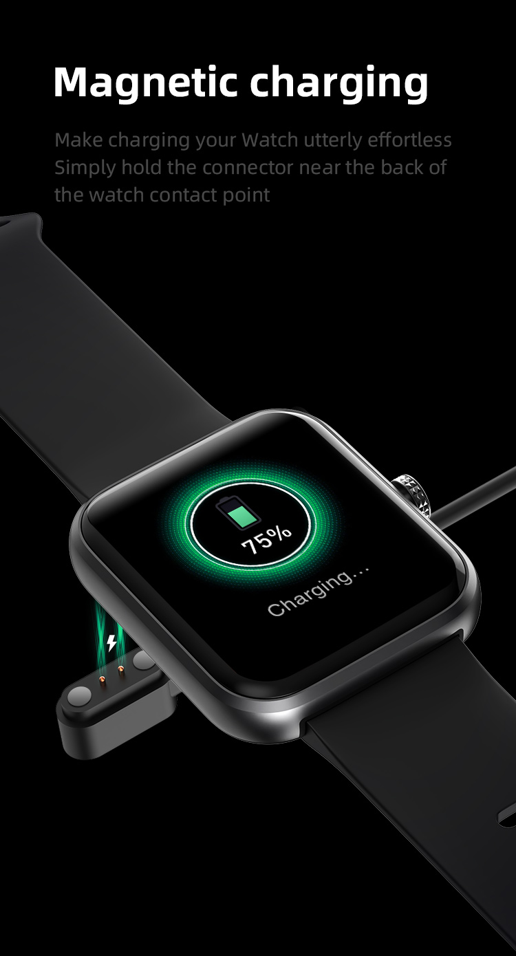 带有睡眠监控器,健康和健身智能手表,心率监控智能手表的智能手表