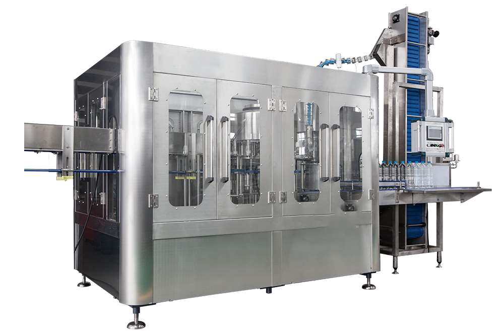 FAYGO UNION 2023 New Tech Desgin Full Automatic Packaged Mineral Water Bottle Bottling Filling Machine Production Line from China supplier