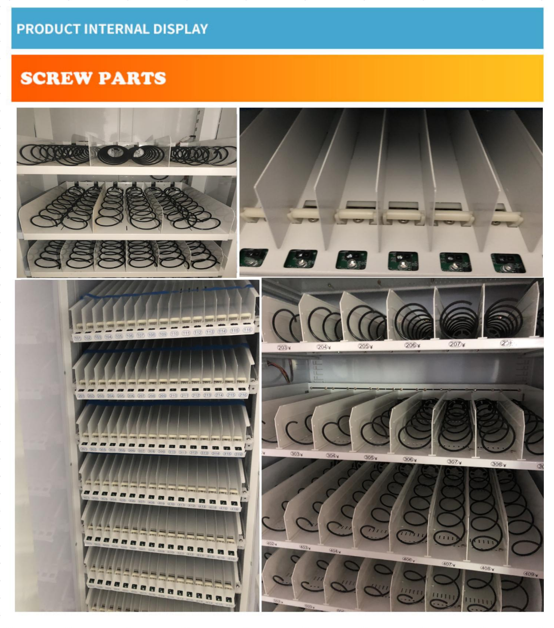 coin counting vending machine cages for vending machines 8 channel