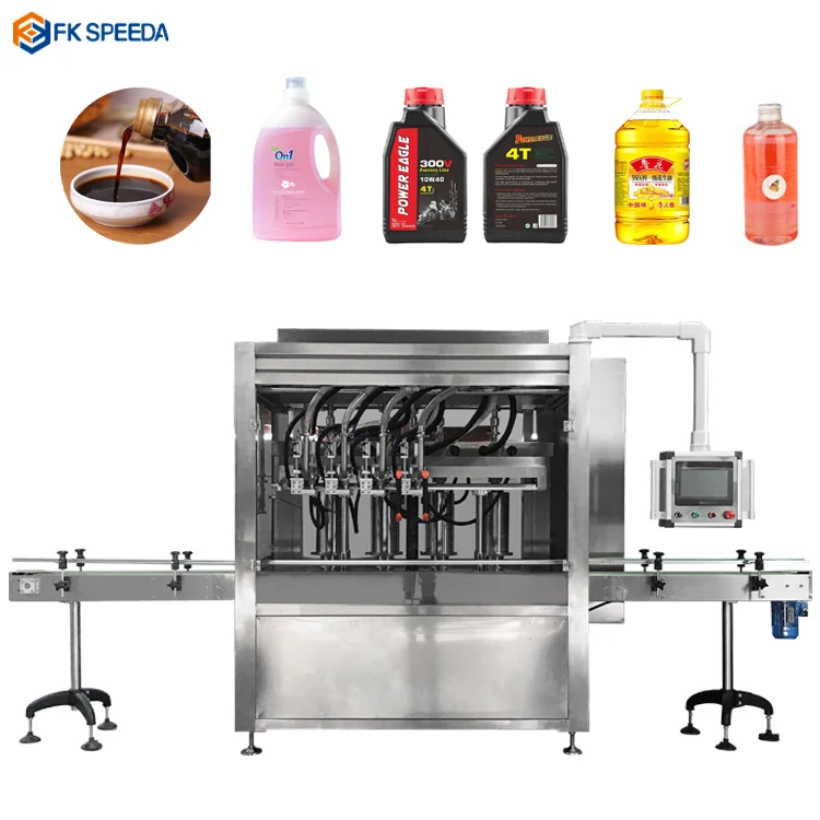 Servo Motor Automatic Double Heads Honey Jam Juice Ketchup Peanut Butter Paste Bottle Following Tracking Filling Machine from China supplier