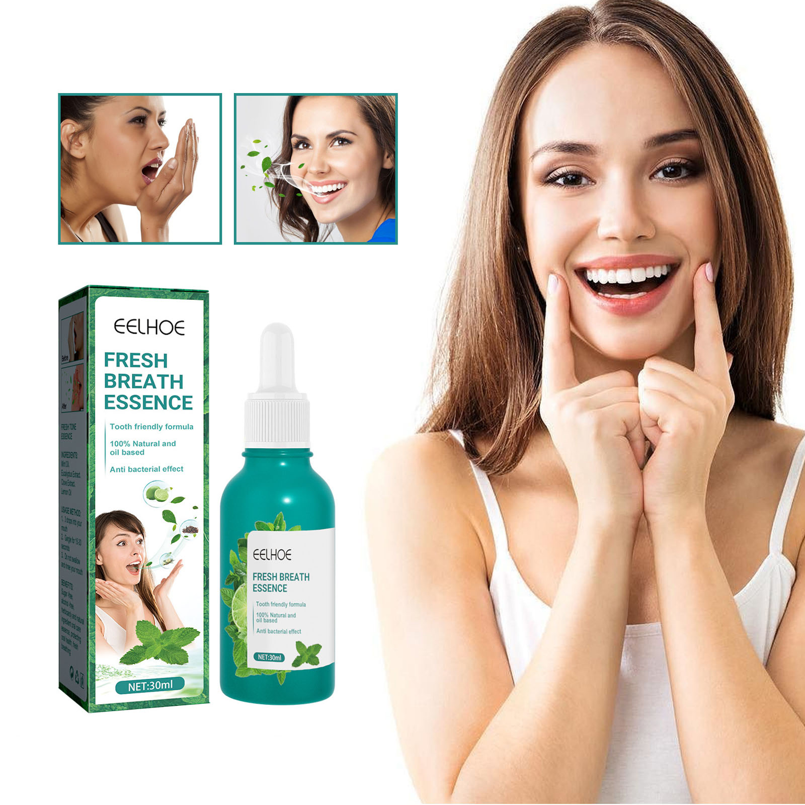 Private Label OEM Breath Spray for Bad Breath Fresheners Mouth Spray Mint Oral Care Health Spray for Dry Mouth from China supplier